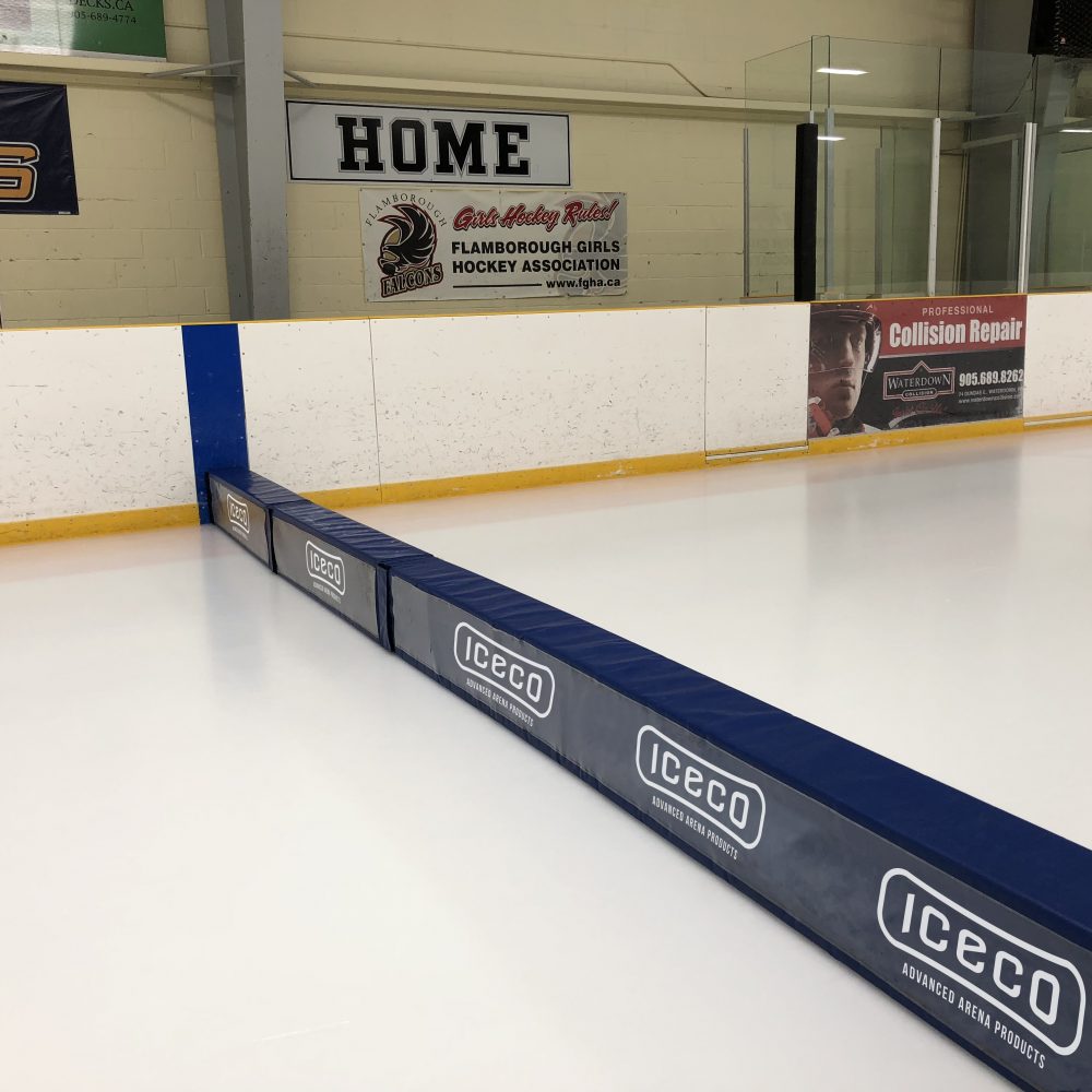 CrossIce Rink Pad Dividers ICECO Advanced Arena Products