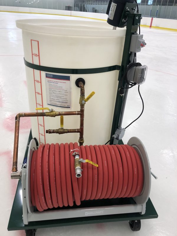 Electric Cart Mount for ice maintenance